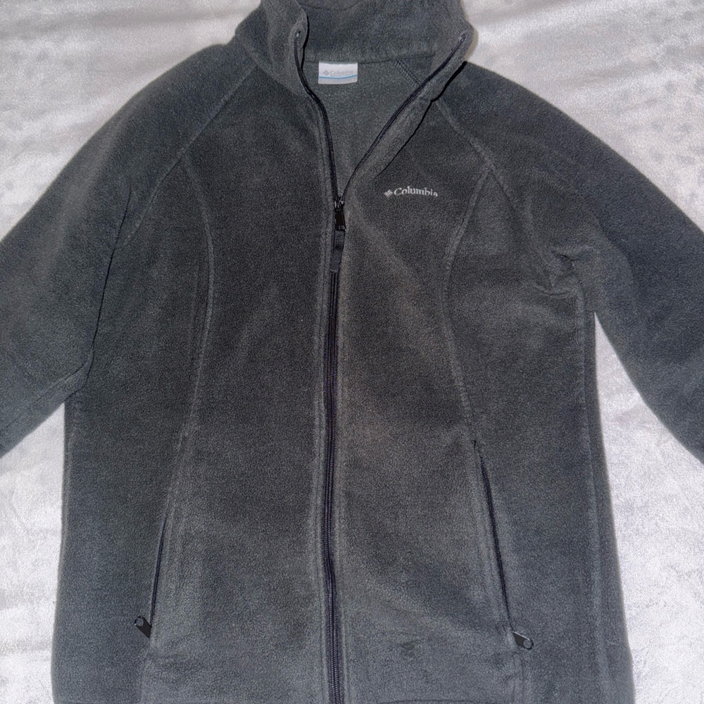 Columbia Gray Fleece Jacket